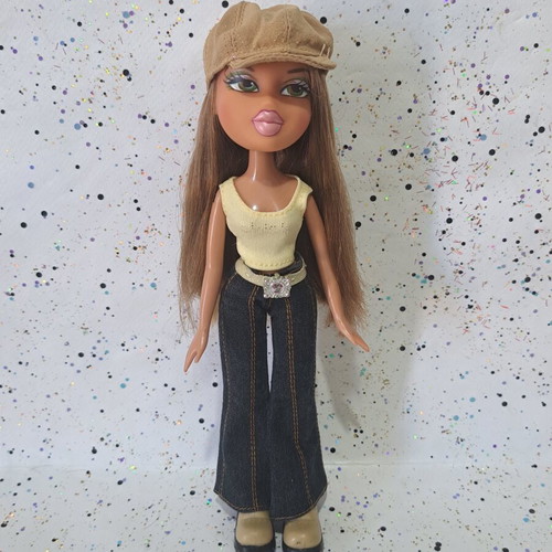 Bratz Funk Out Fianna doll used, rare and discontinued, redressed with flaws
