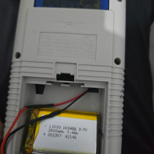 Gameboy DMG με οθόνη IPS και μπαταρία 2000 mAh καινούργιο