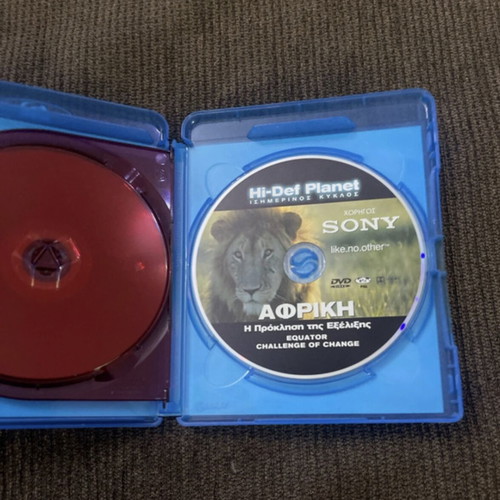 Hi-Def Planet Equator Blu-ray and DVD set like new by Sony