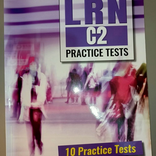 LRN C2 Practice Tests Student's Book like new, English