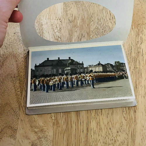 Vintage Copenhagen Postcard Folder set of 10 cards, excellent condition