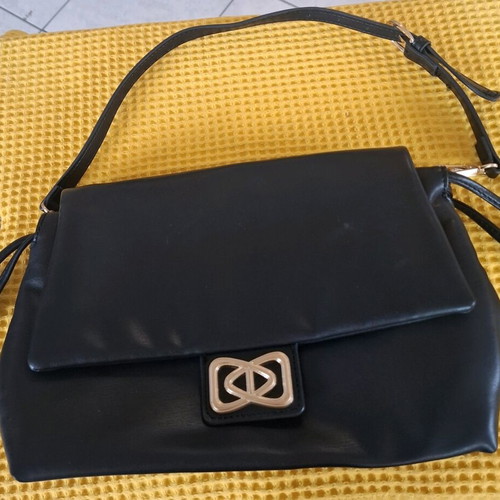 Aldo Eelinora Shoulder Bag like new, black with gold details