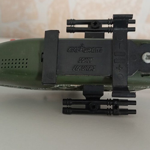 Majorette Sonic Flashers metal helicopter 20 cm used