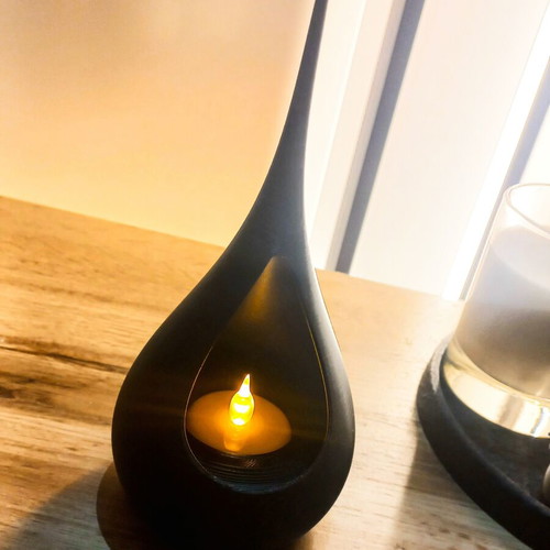 Teardrop Candle Holder, modern minimal design
