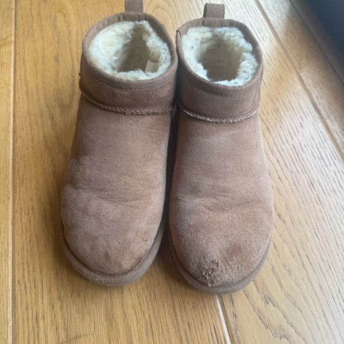 Ultra mini Ugg used, tan color, size 39