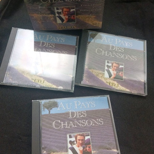 Ay pays Des chansons 3 CD box like new