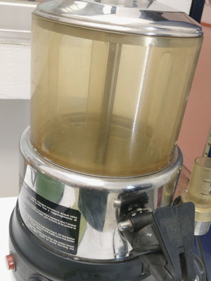Chocolate melter used