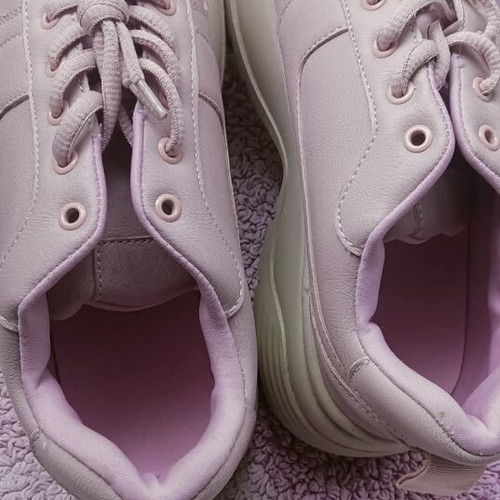 Chunky sneakers size 40 like new, soft pink