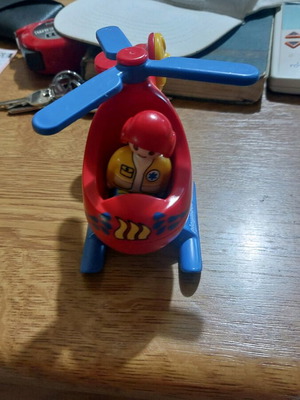 Playmobil 123 Ελικόπτερο μεταχειρισμένο, σε καλή κατάσταση