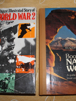 Reader's Digest Book of Natural Wonders και Illustrated Story of World War 2 καινούργια