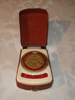 Ikophot light meter used