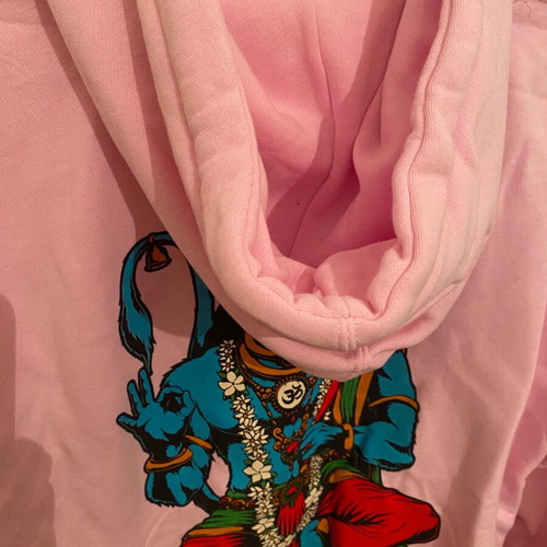 Goodbie hoodie authentic like new, pink, size M