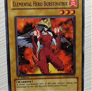 Elemental HERO Burstinatrix Yugioh (Yu-Gi-Oh!) Αυθεντική Κάρτα