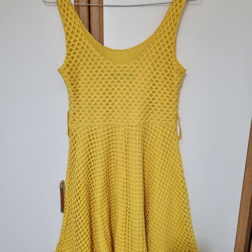 Paranoia dress, yellow, size M