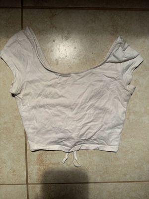 Crop top κοντομάνικο μέγεθος S