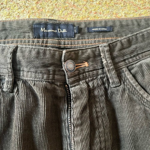Massimo Dutti corduroy pants used, brown, size 31