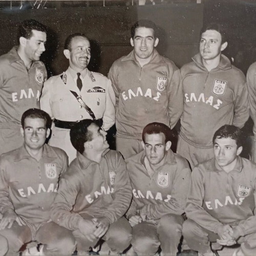 Sports photograph used of Greek team SIM