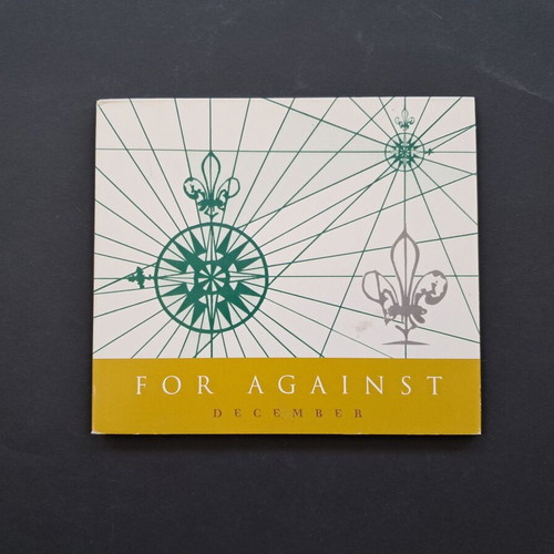 For Against December Digipack CD used, punk