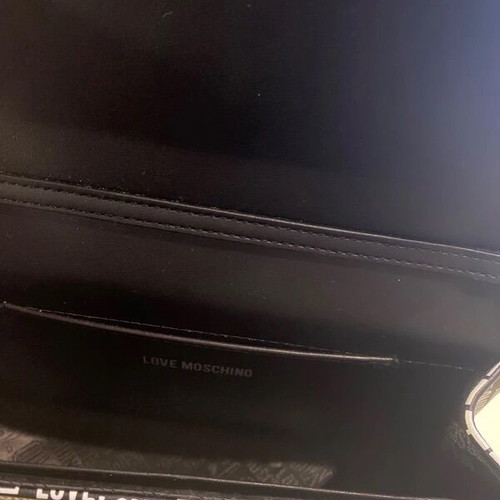Love Moschino crossbody bag new, black and white