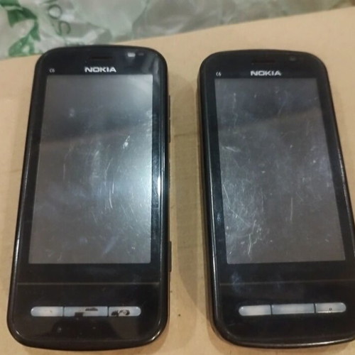 Nokia C6-00 used, pack of 2, black