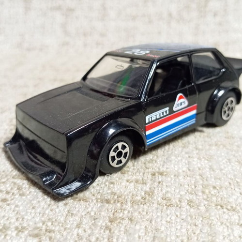 WV Golf-GTI Polistil 1:40 toy car, vintage, new with box
