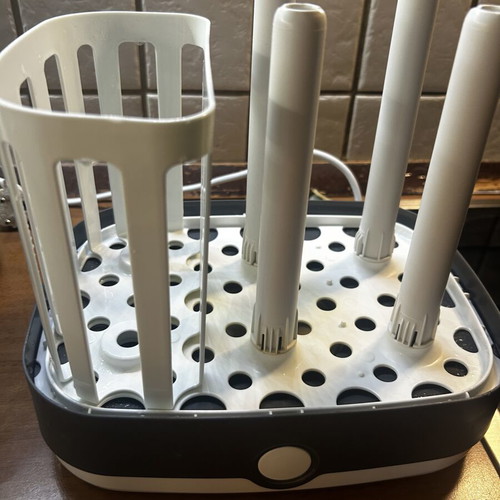NUK Sterilizer like new, steam disinfects baby utensils