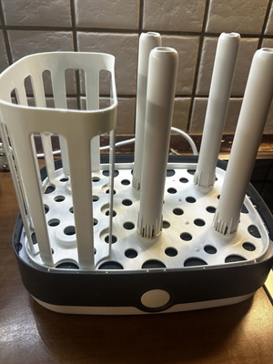 NUK Sterilizer like new, steam disinfects baby utensils