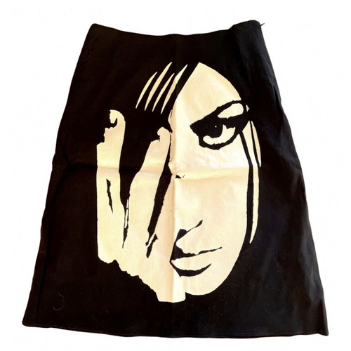 Black skirt with off white figure from London size Small