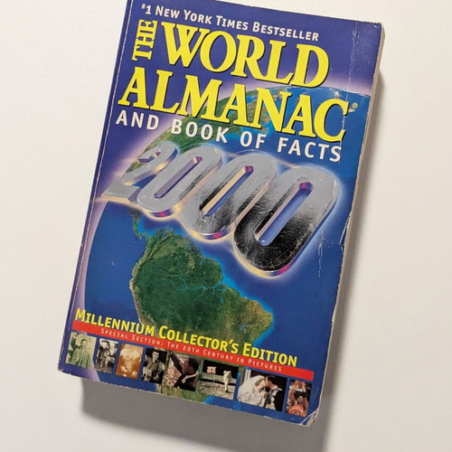 The World Almanac and Book of Facts 2000 Millennium Collector’s Edition used