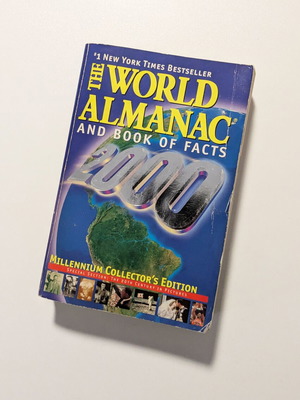 The World Almanac and Book of Facts 2000 Millennium Collector’s Edition used