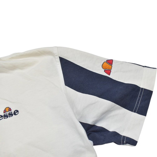 Ellesse Vintage 90s All Over Graphic Polo Tennis Shirt used, size Large