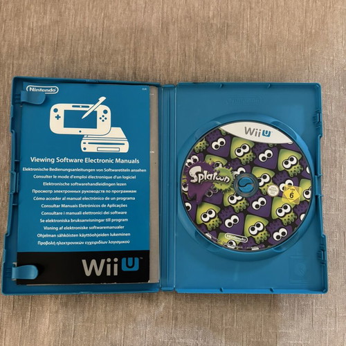 Splatoon Nintendo Wii U game used