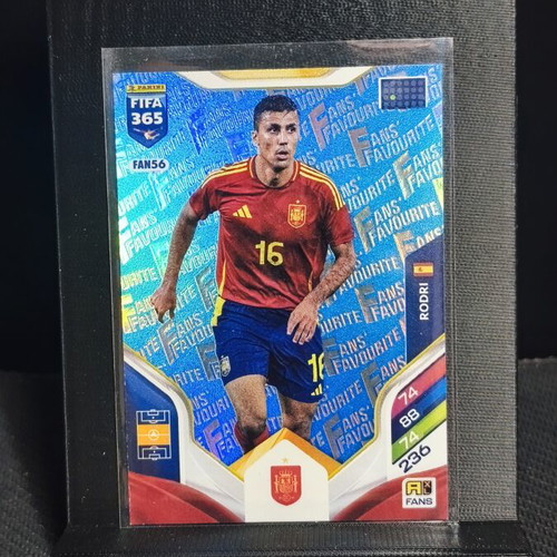 Rodri Fan Favourite Panini Adrenalyn XL FIFA 365 2025/26 card new