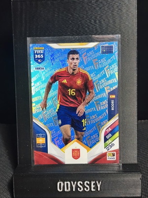 Rodri Fan Favourite Panini Adrenalyn XL FIFA 365 2025/26 card new