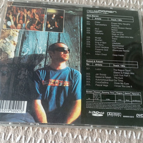 Nick Warren Ibiza Saeed & Palash Miami electronic music collection like new