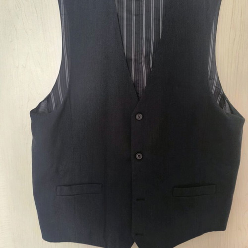 Scotch & Soda men's vest like new, black and gray, XL