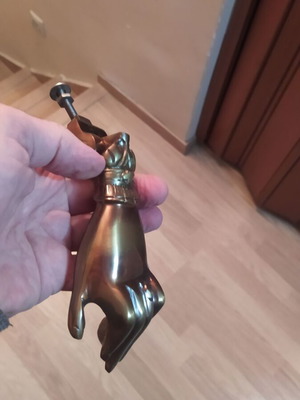 Bronze solid door knocker unused, excellent condition