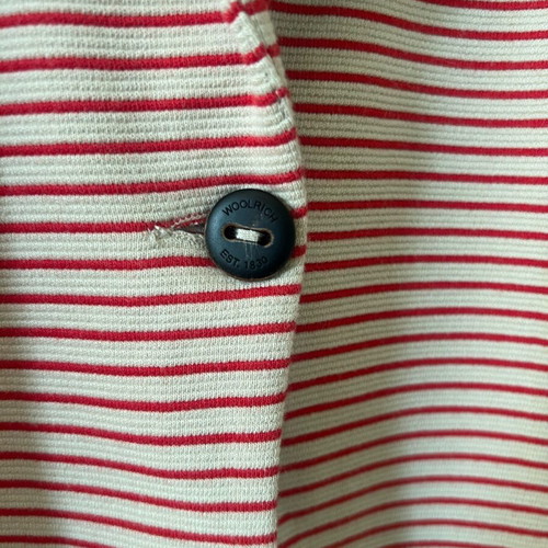 Woolrich blazer size S like new, white and red