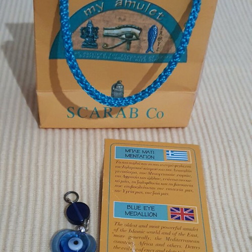 Blue Eye Amulet New With Heart Design