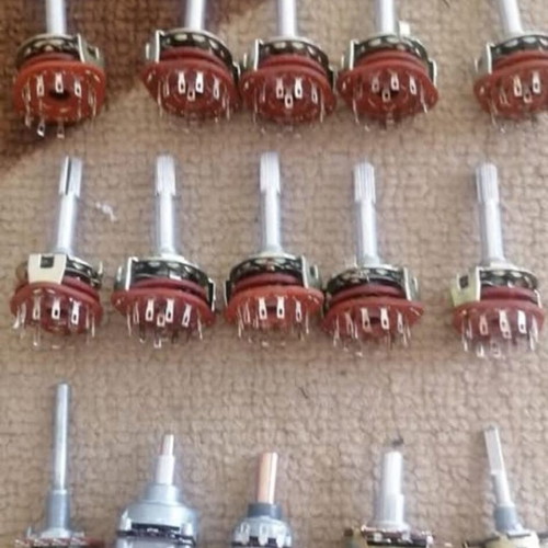 Position Switches and Potentiometers set of 10 and 7 new