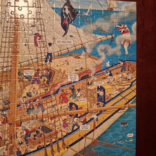 Puzzle Putrid Pirates jigsaw, 300 pieces, like new
