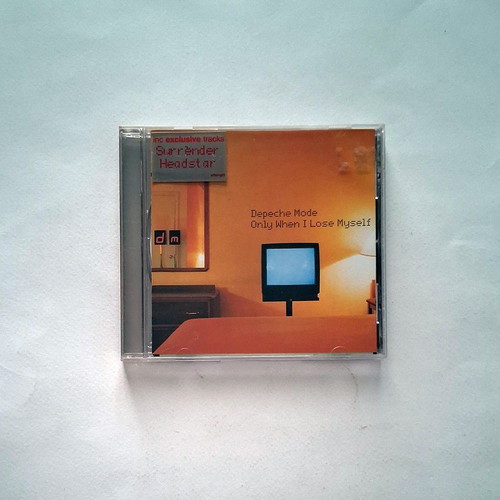 Depeche Mode Only When I Lose Myself CD single used, electronic