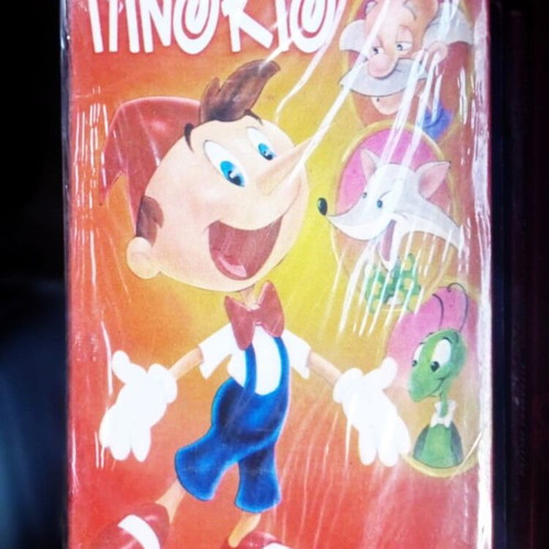 VHS Πινόκιο σφραγισμένη παιδικά κινούμενα