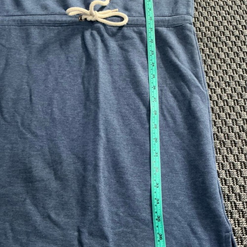 Blue sweatshirt dress with drawstring like new