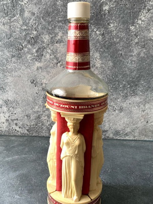 Old bottle used, empty