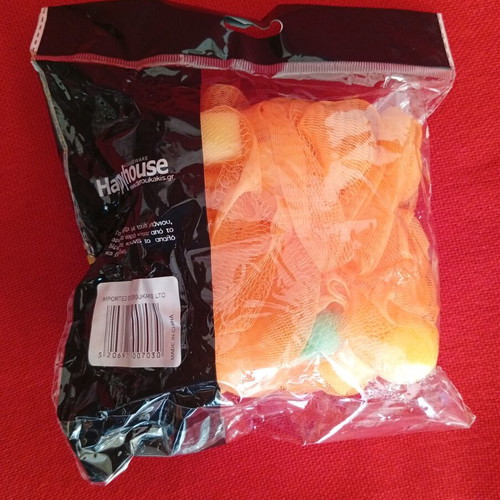 Mesh Bath Sponge new, gentle exfoliation
