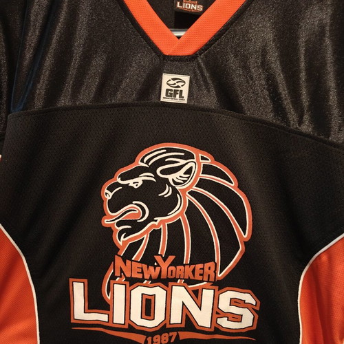 Jersey T Shirt New Yorker Lions GFL American Football like new, size L