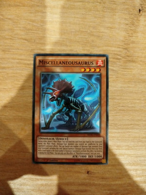 Yugioh Miscellaneousaurus σαν καινούργιο