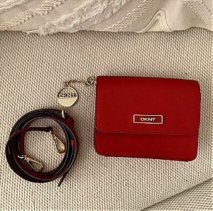 DKNY, small, saffiano leather bag