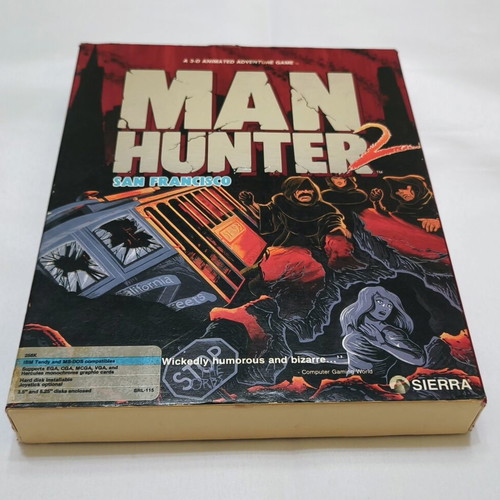 Manhunter 2 San Francisco PC game Big Box Sierra